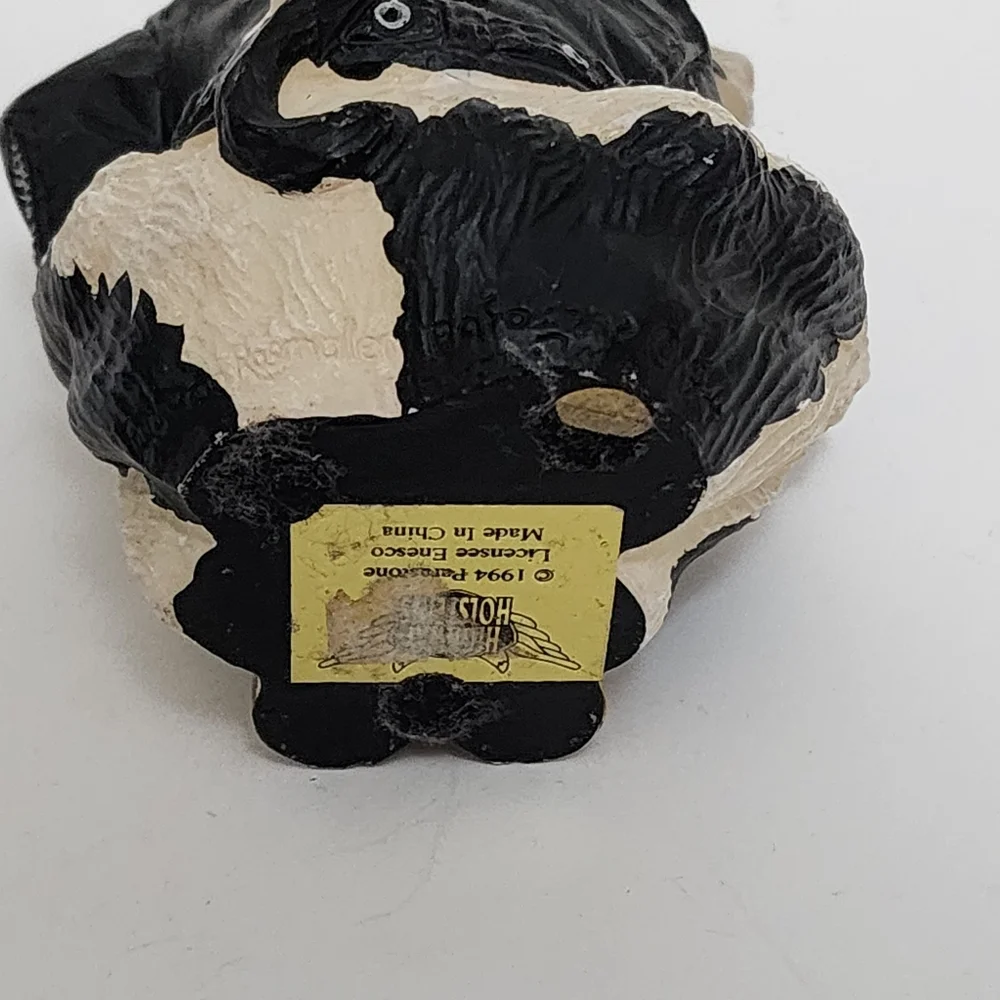 Enesco Highway Holsteins Biker Cow Figurine 5